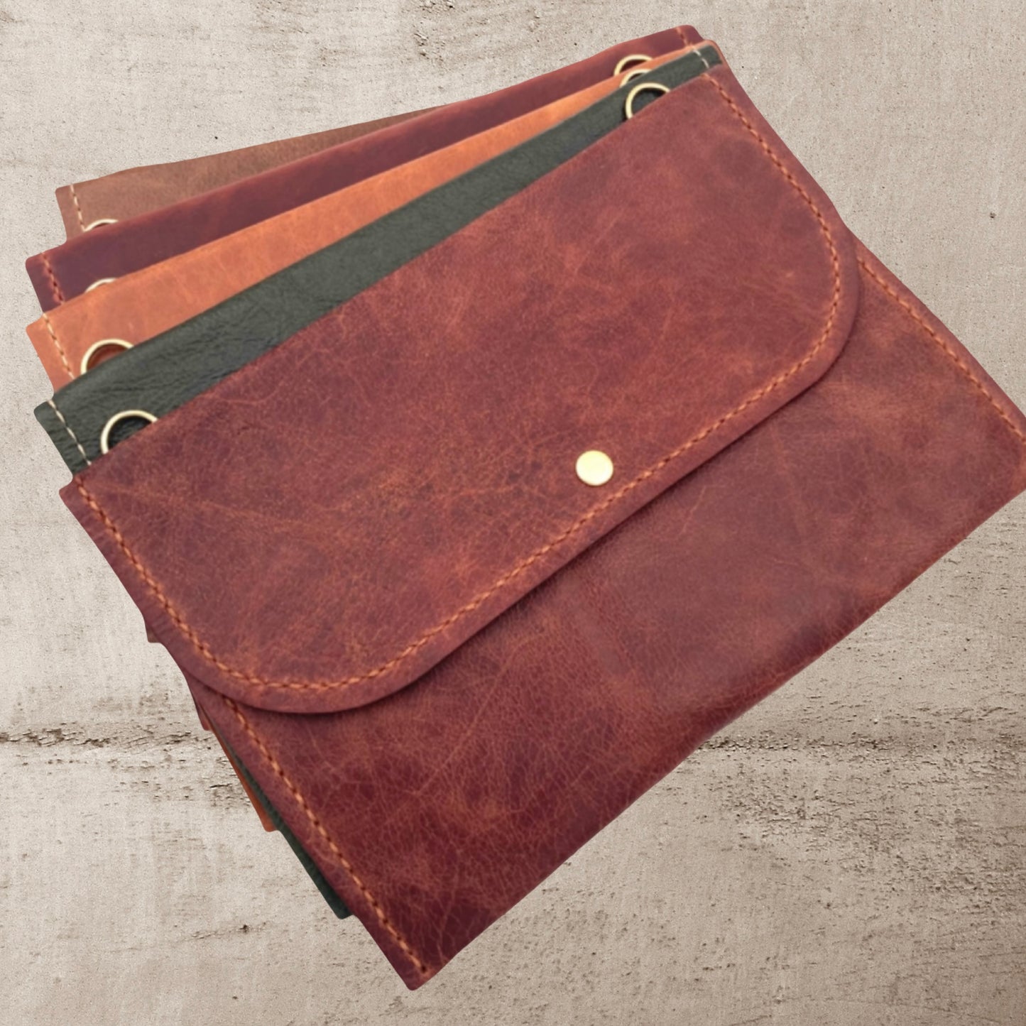 PDF leather bag pattern and instruction manual for DIY Jess sling bag