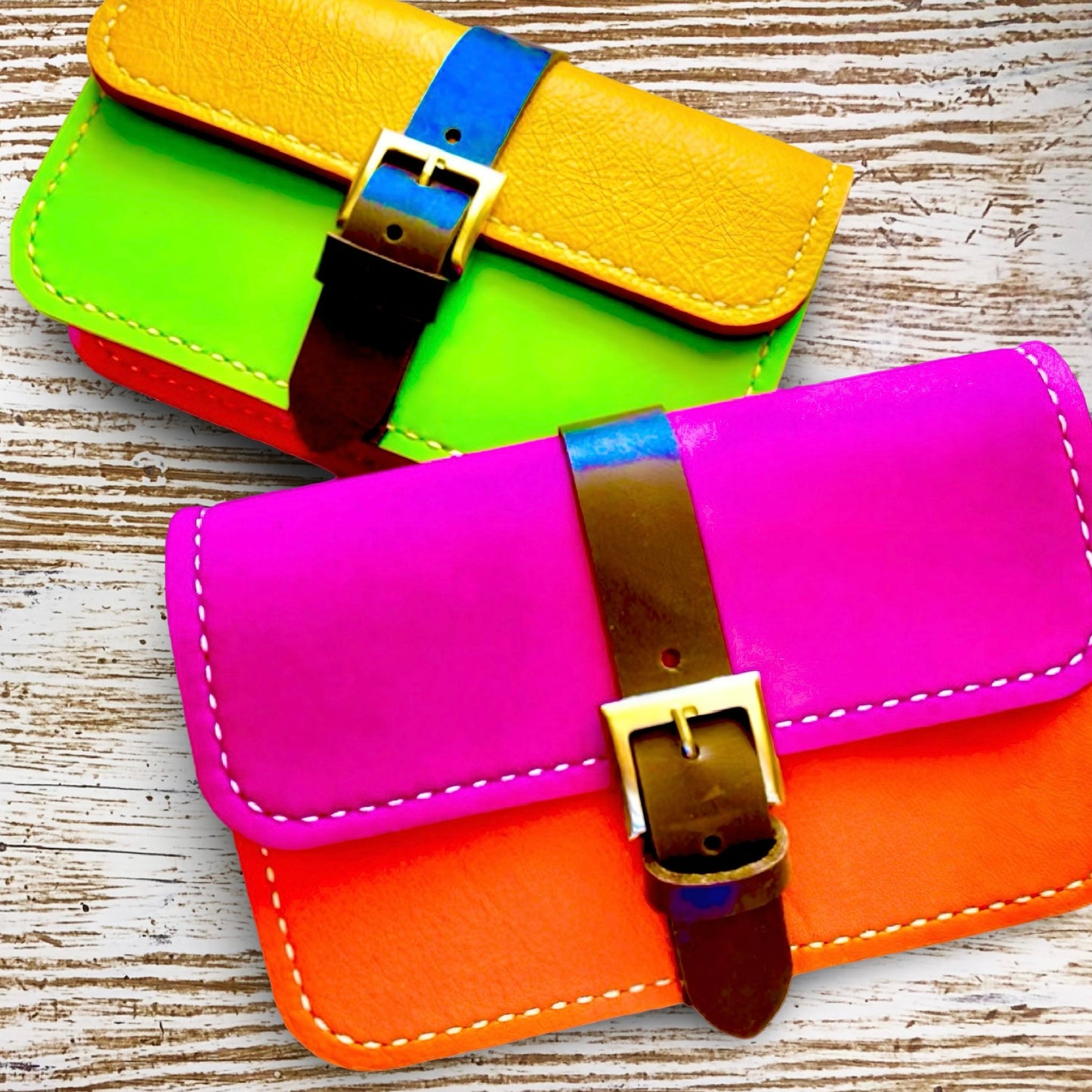 PDF leather bag pattern and instruction manual for DIY Milly mini satchel sling bag