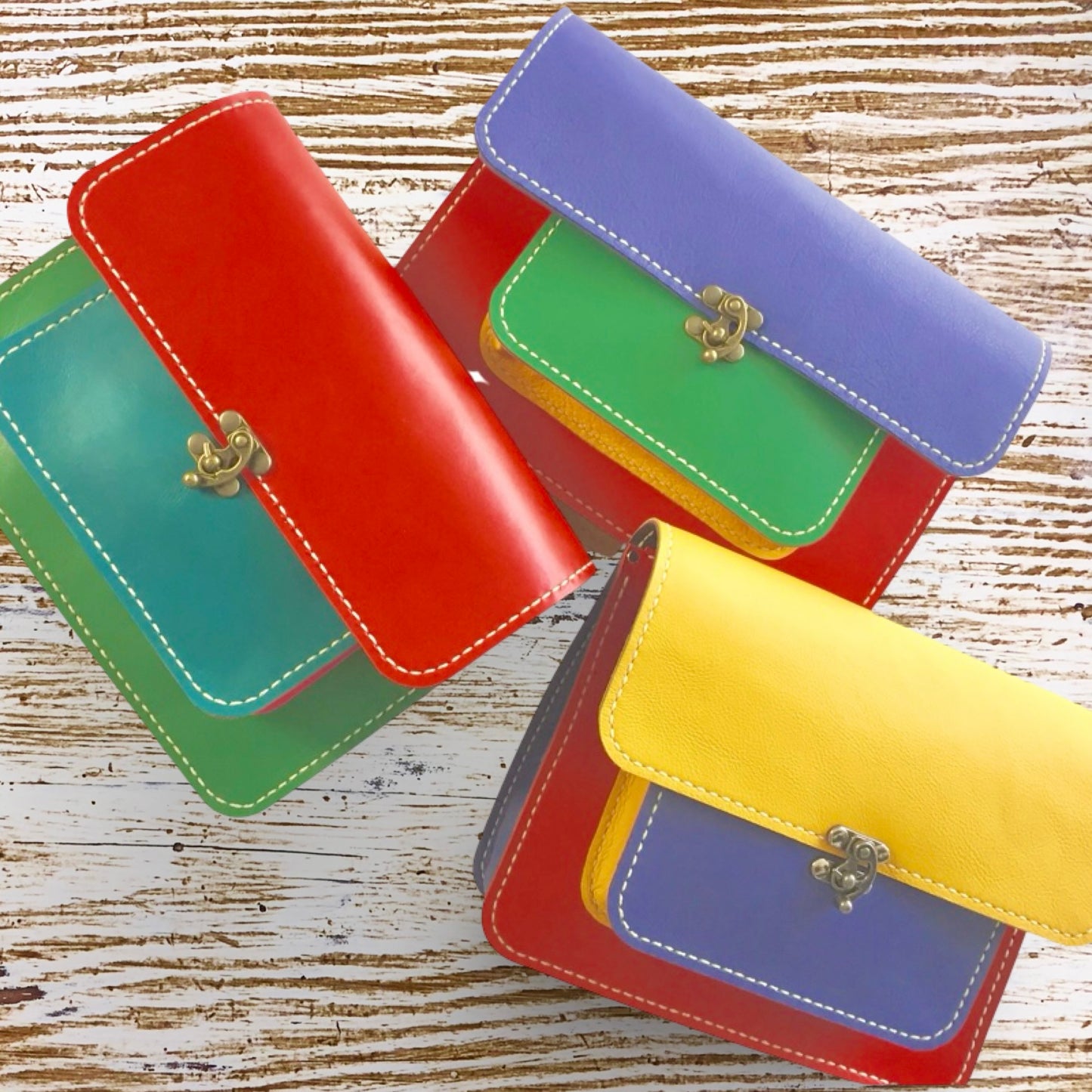 PDF leather bag pattern and instruction manual for DIY Bella-Jane sling bag